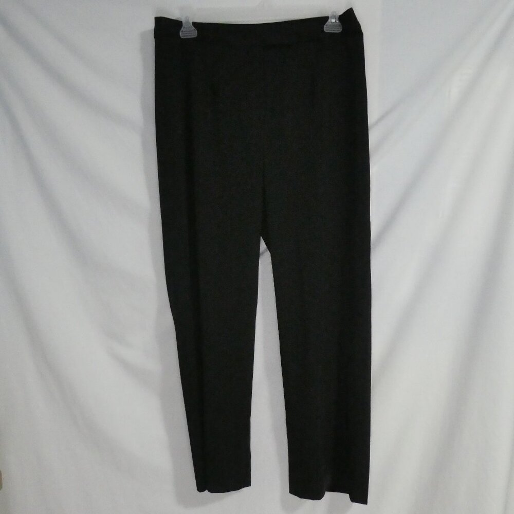 SELENE SPORT | size 12 | Black Dress Pants - Trousers - Slacks